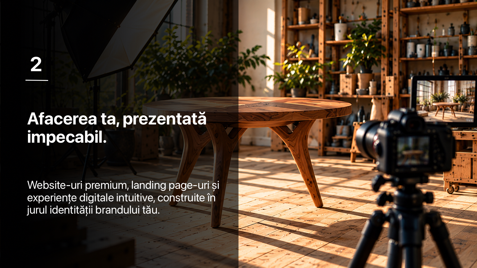 Afacerea ta, prezentată impecabil.