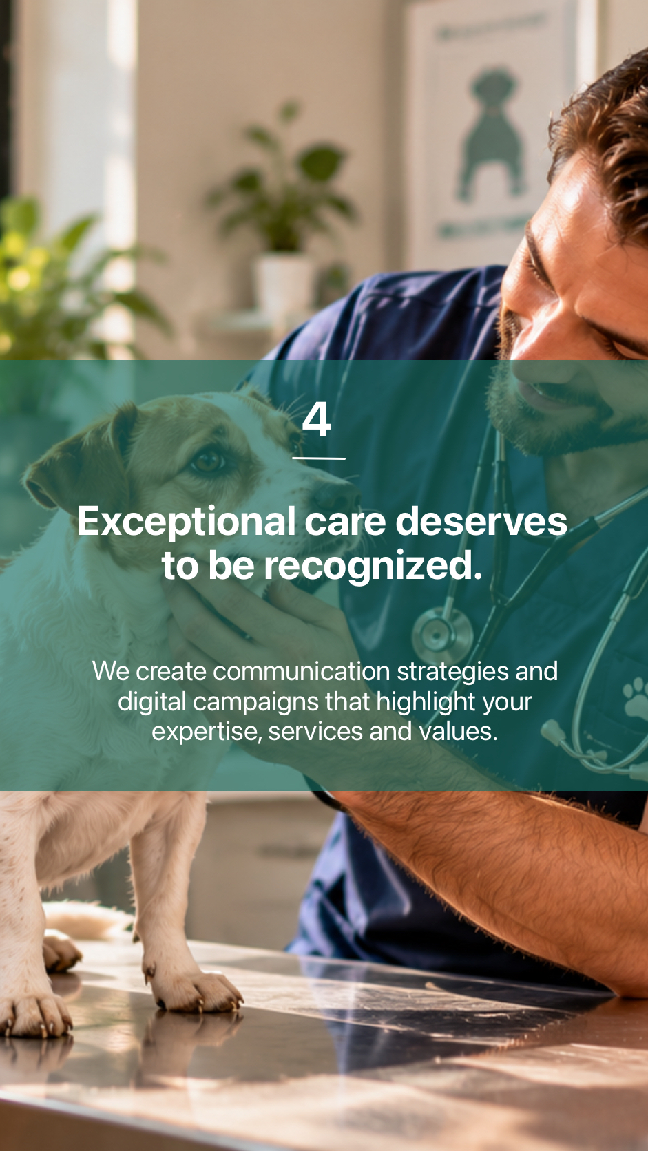 4. Exceptional care deserves to be recognized.