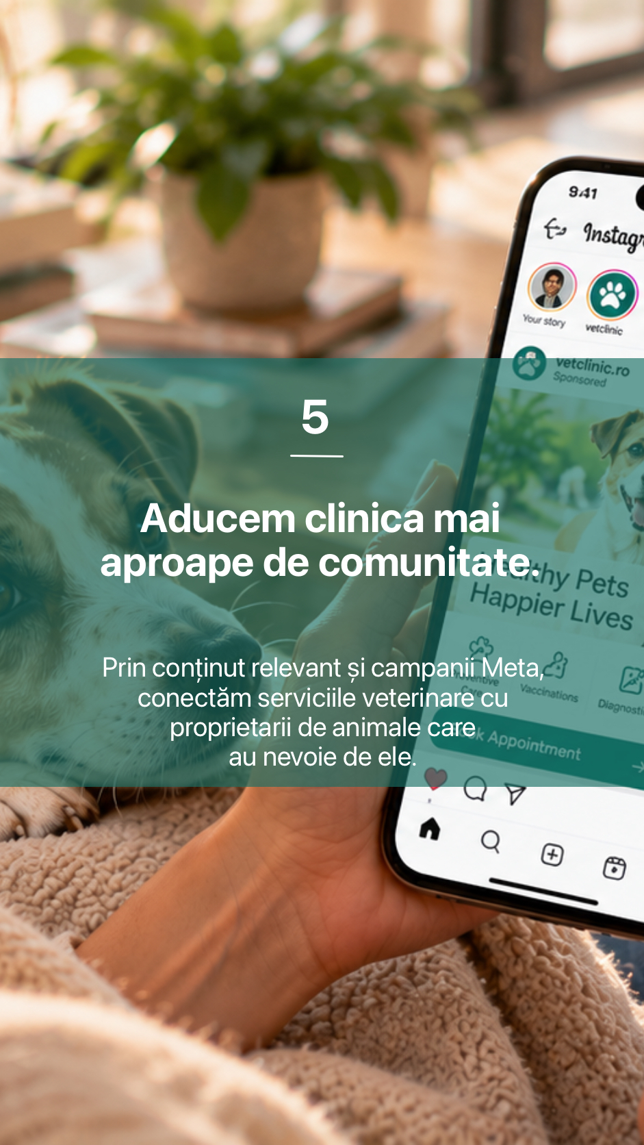 5. Aducem clinica mai aproape de comunitate.