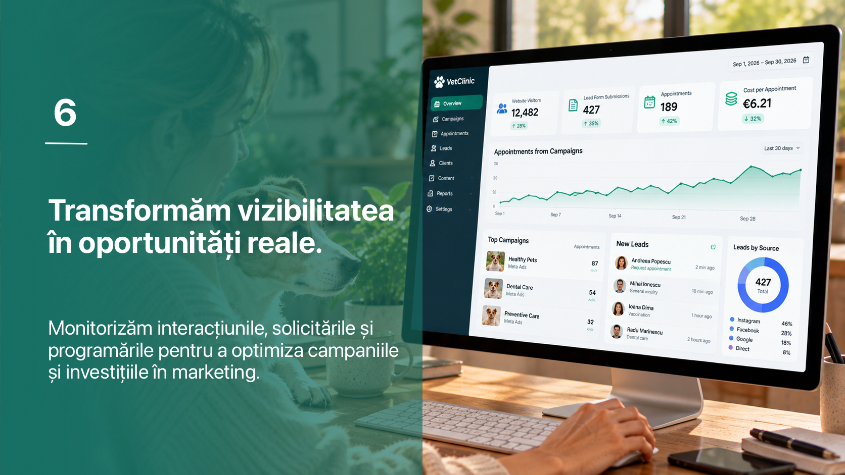 6. Transformăm vizibilitatea în oportunități reale.