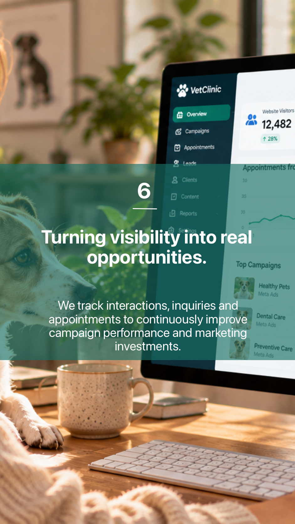6. Turning visibility into real opportunities.