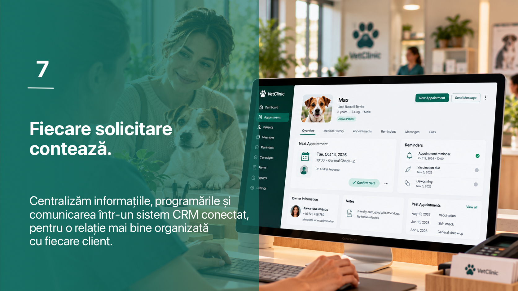 7. Fiecare solicitare contează.